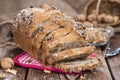 Walnut Bread Royalty Free Stock Photo