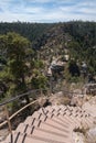 Walnut Canyon, Island Trail near Flagstaff, Arizona Royalty Free Stock Photo