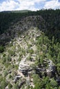 Walnut Canyon Landscape Royalty Free Stock Photo