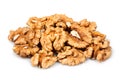 Walnut half heap Royalty Free Stock Photo