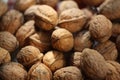 Walnut in nutshell Royalty Free Stock Photo