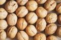 Walnut. proper nutrition, nut in the shell. background for design. background, screen saver. photo of food.