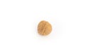 Walnut, white background, isolated Royalty Free Stock Photo