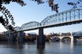 Walnut Street Bridge Royalty Free Stock Photo