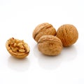 Walnut. Food,isolated