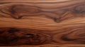 Walnut wood close-up, detailed natural grain pattern background, AI Generated Royalty Free Stock Photo