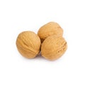 Walnuts in closeup