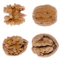 Walnuts in closeup