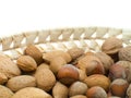 Walnuts, hazelnuts, Almonds