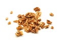 Walnuts isolated Royalty Free Stock Photo