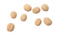 Walnuts isolated white background Royalty Free Stock Photo