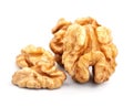 Walnuts isolated. Royalty Free Stock Photo