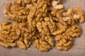 Walnuts Pile Royalty Free Stock Photo