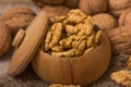 Walnuts Pile Royalty Free Stock Photo