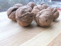 Walnuts shell Royalty Free Stock Photo