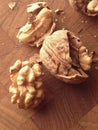 Walnuts in the shell and out