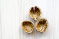 Walnuts shell Royalty Free Stock Photo