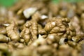 Walnuts shelled Royalty Free Stock Photo