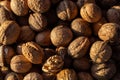 Walnuts for sale in the market