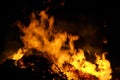 Walpurgis Night bonfire Royalty Free Stock Photo