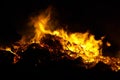 Walpurgis Night bonfire Royalty Free Stock Photo