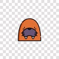 walrus icon sign and symbol. walrus color icon for website design and mobile app development. Simple Element from animals Royalty Free Stock Photo