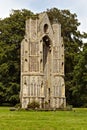 Walsingham Abbey priory`s East Window ruins