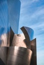 Walt Disney Concert Hall. The famous landmark  designed by Frank Gehry, Downtown Los Angeles Royalty Free Stock Photo