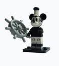 Retro Steamboat Willie Mickey Mouse Lego Disney Royalty Free Stock Photo