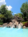 Disney water ride at  walt disney typhoon lagoon Royalty Free Stock Photo