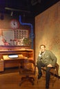 Walt Disney wax statue at Madame Tussauds Wax Museum at ICON Park in Orlando, Florida