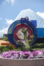 Figment Topiary at EPCOT Flower and Garden Festival