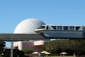 Walt Disney World Monorail System Magic Kingdom Entrance Royalty Free Stock Photo