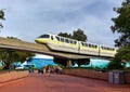 Walt Disney World Monorail System Royalty Free Stock Photo