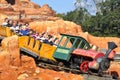 Walt Disney World Railroad ride in Magic Kingdom Theeme Family Park