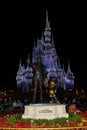 Walt and Mickey Statue. Royalty Free Stock Photo