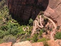 Walters wiggles hike going to Angels Landing