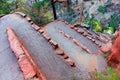 Walters Wiggles Zion National Park Royalty Free Stock Photo