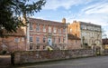 The Walton Canonry and Myles Place Mansions on West Walk, Salisbury Close, Salisbury, Wiltshire, UK