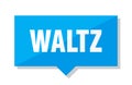 Waltz price tag Royalty Free Stock Photo
