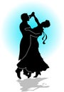 Waltz Dance Royalty Free Stock Photo