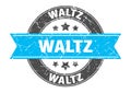 waltz stamp Royalty Free Stock Photo