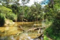 Wamena River in Baliem Valley, Baliem Valley, West Papua, Indonesia