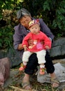 Wan Jia, China: Grandmother and Baby