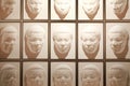 Wanaka, New Zealand - Febr 5, 2015: hall of following faces at Puzzling world