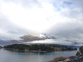 Wanaka Queenstown lake with pure clear water New Zealand