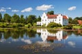 Wanas Slott and Lake Royalty Free Stock Photo