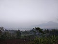 Wanayasa near from dieng, the fresh air everyday and near from Kali Anget Spreang Water Royalty Free Stock Photo