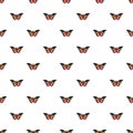 Wandered butterfly pattern seamless