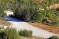 Wandering Rock Road in the Wilderness of Israel